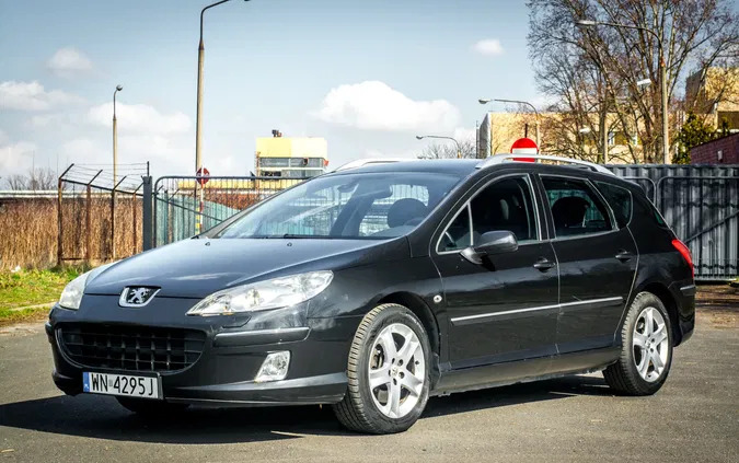 warszawa Peugeot 407 cena 8100 przebieg: 238750, rok produkcji 2004 z Warszawa